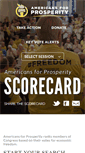 Mobile Screenshot of afpscorecard.org